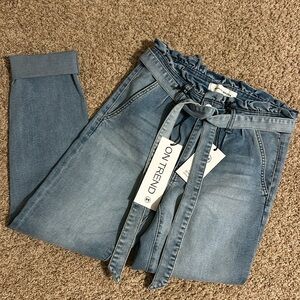 Ashley Mason high waist paper bag jeans 7